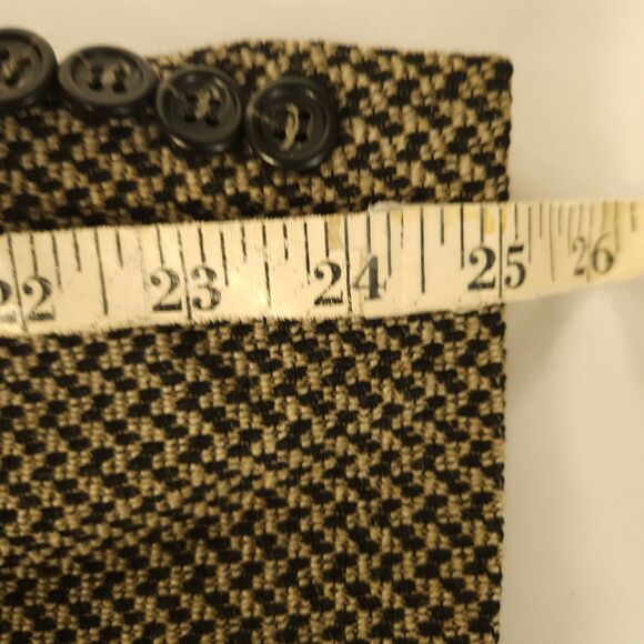 Hugo Boss Mens 44L Beige Wool 2-Button Ventless Sports Coat Blazer Suit - Picture 9 of 11